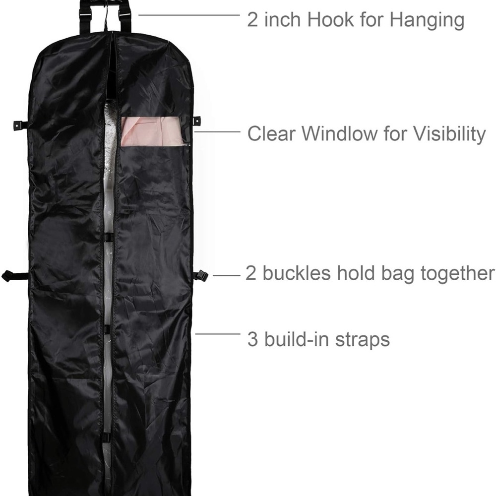 Black Garment Bag (72")